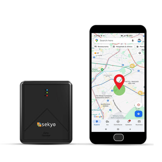 Car GPS Tracker | Real Time Tracking | Electronic Geo Fence | For Car, Bike, Scooty |  30 Days Battery Backup