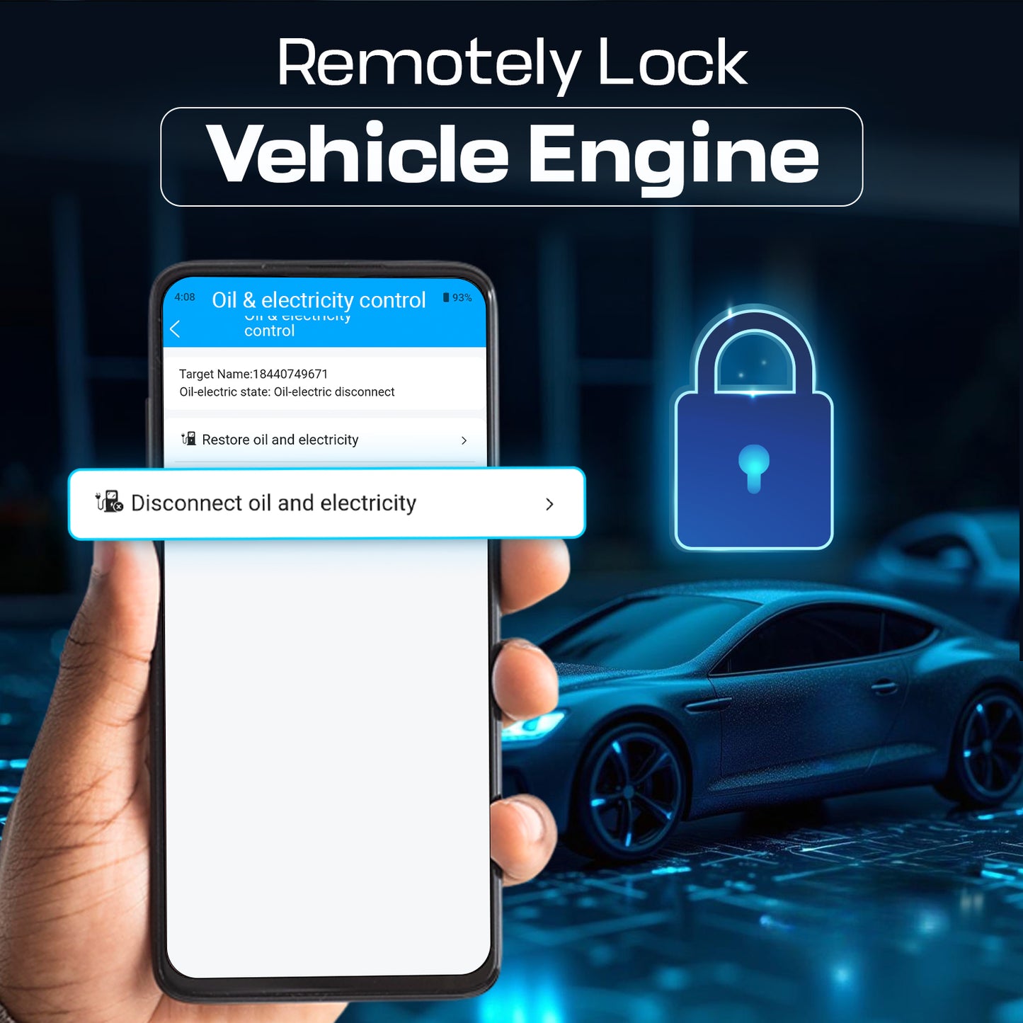 Car GPS Tracker | Real Time Tracking | Electronic Geo Fence | For Car, Bike, Scooty |  30 Days Battery Backup