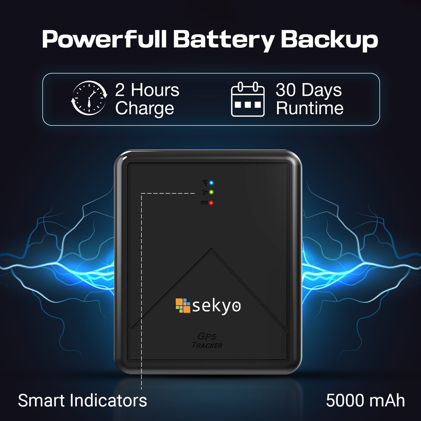 Car GPS Tracker | Real Time Tracking | Electronic Geo Fence | For Car, Bike, Scooty |  30 Days Battery Backup