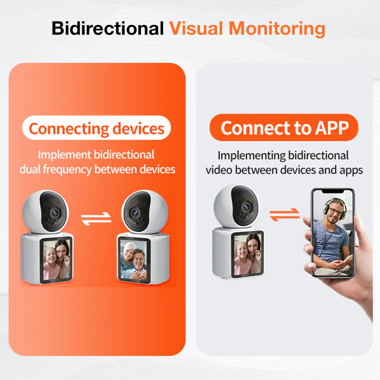 Video Calling Camera White Color