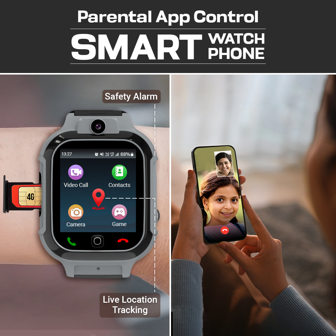 Carepal Pro 4G Kids Smart Watch Phone